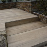 Terrasse sur plots 40x120 Chêne Silva B