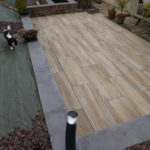 Terrasse sur plots 40x120 Chêne Silva A