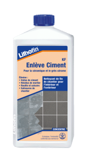 Nettoyant enlève ciment